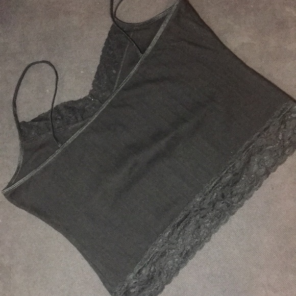 Rib Knit Lace Cami Tank *$5 add on!!!* - Picture 5 of 5